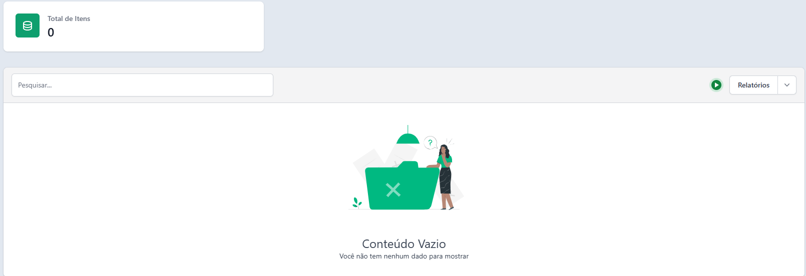 Estoque de Almoxarifado